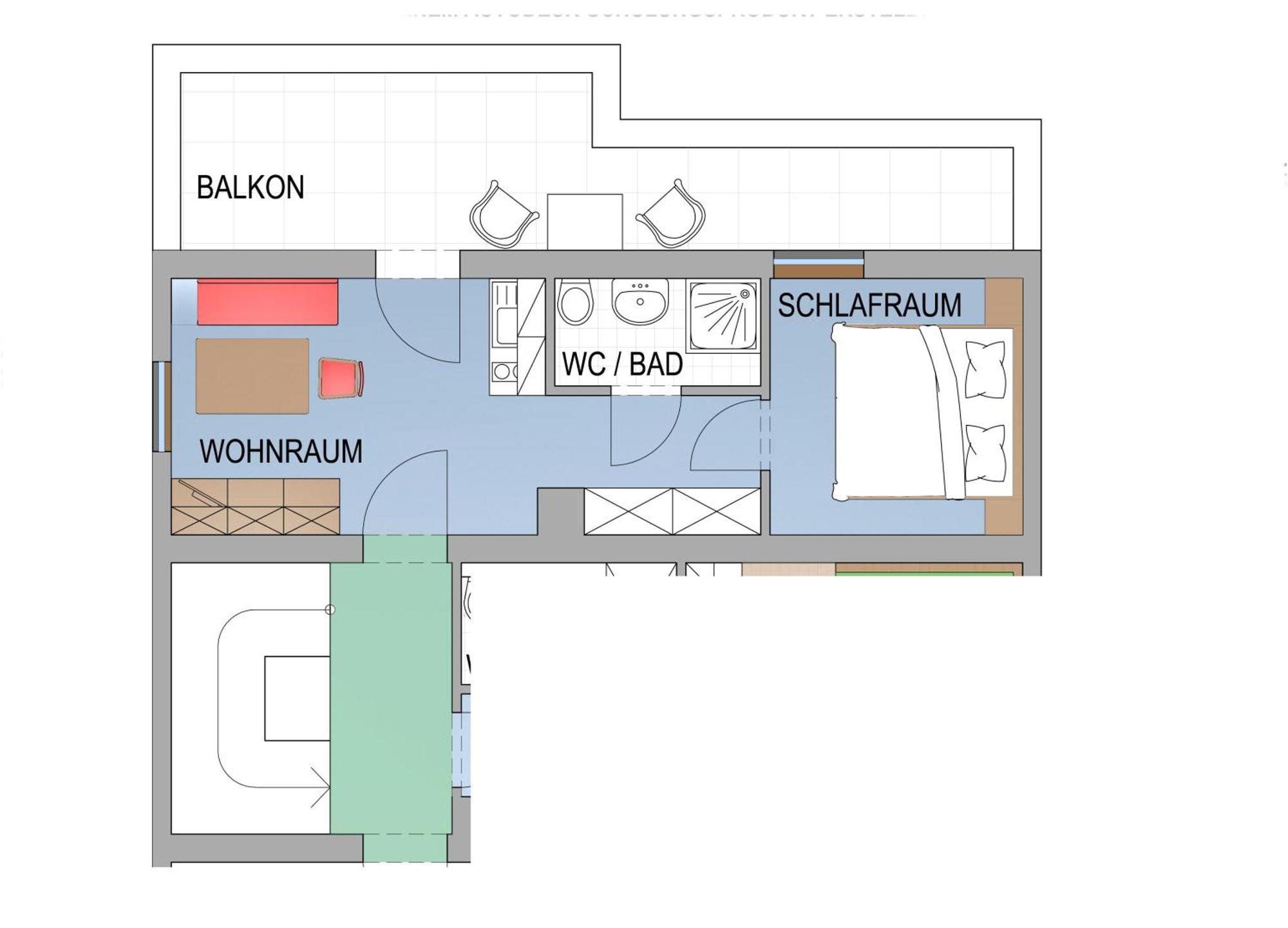 Appartement Scheibling Sankt Wolfgang im Salzkammergut Ruang foto